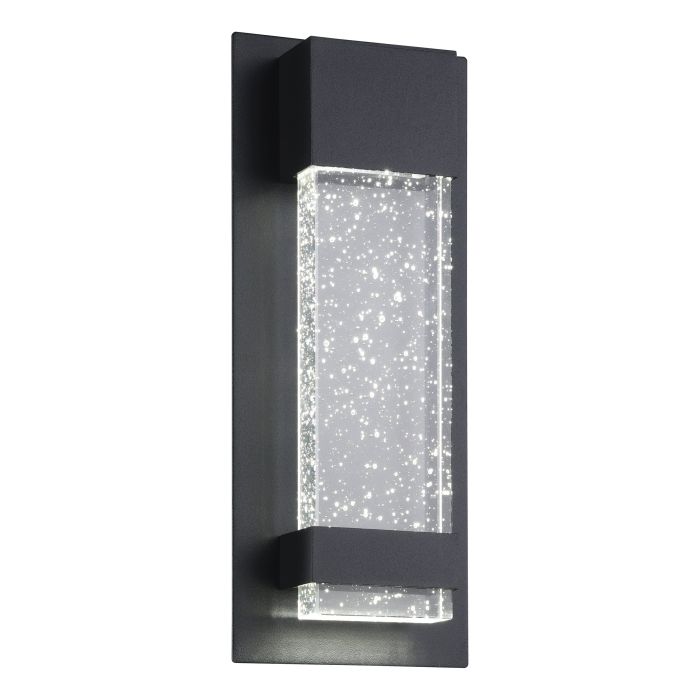 VILLAGRAZIA 2 EXT W/L 6.7W LED TRI-COL BLK 300