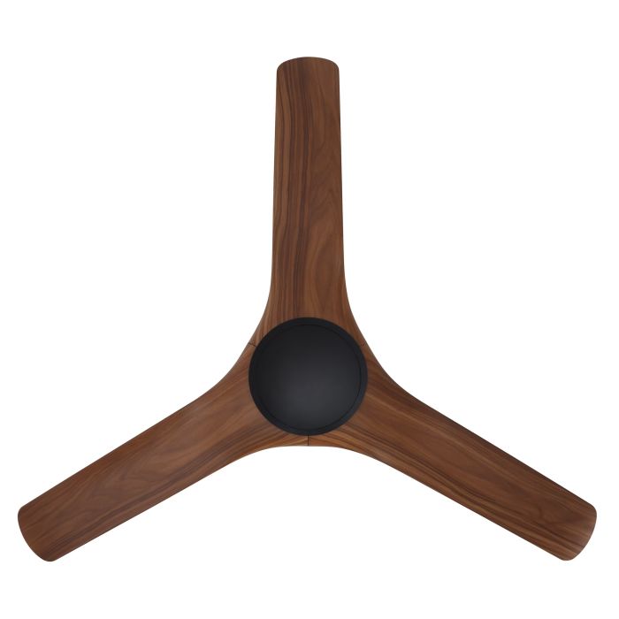 TAHITI IP66 52" DC BLK/NEW TEAK