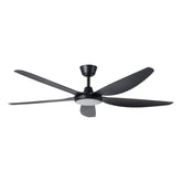 MIAMI 60 DC FAN 20W LED TRI-COL BLK