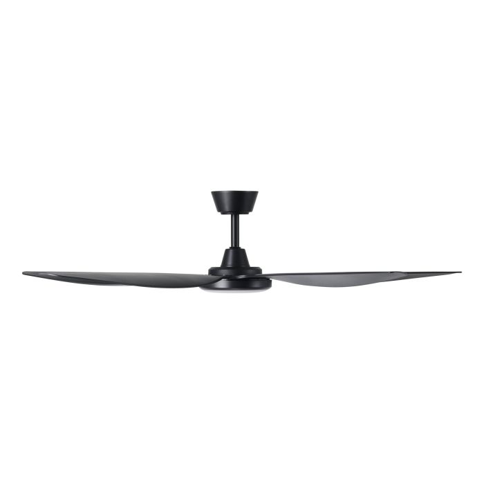 MIAMI 60 DC FAN 20W LED TRI-COL BLK