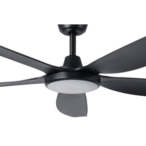 MIAMI 60 DC FAN 20W LED TRI-COL BLK