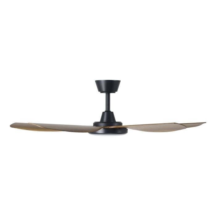 MIAMI 48 DC FAN 20W LED TRI-COL BLK/NEW TEAK