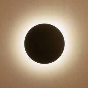 6w Led Mushroom Wall Light Tc BLACK - outdoor wall light - Lux Lighting