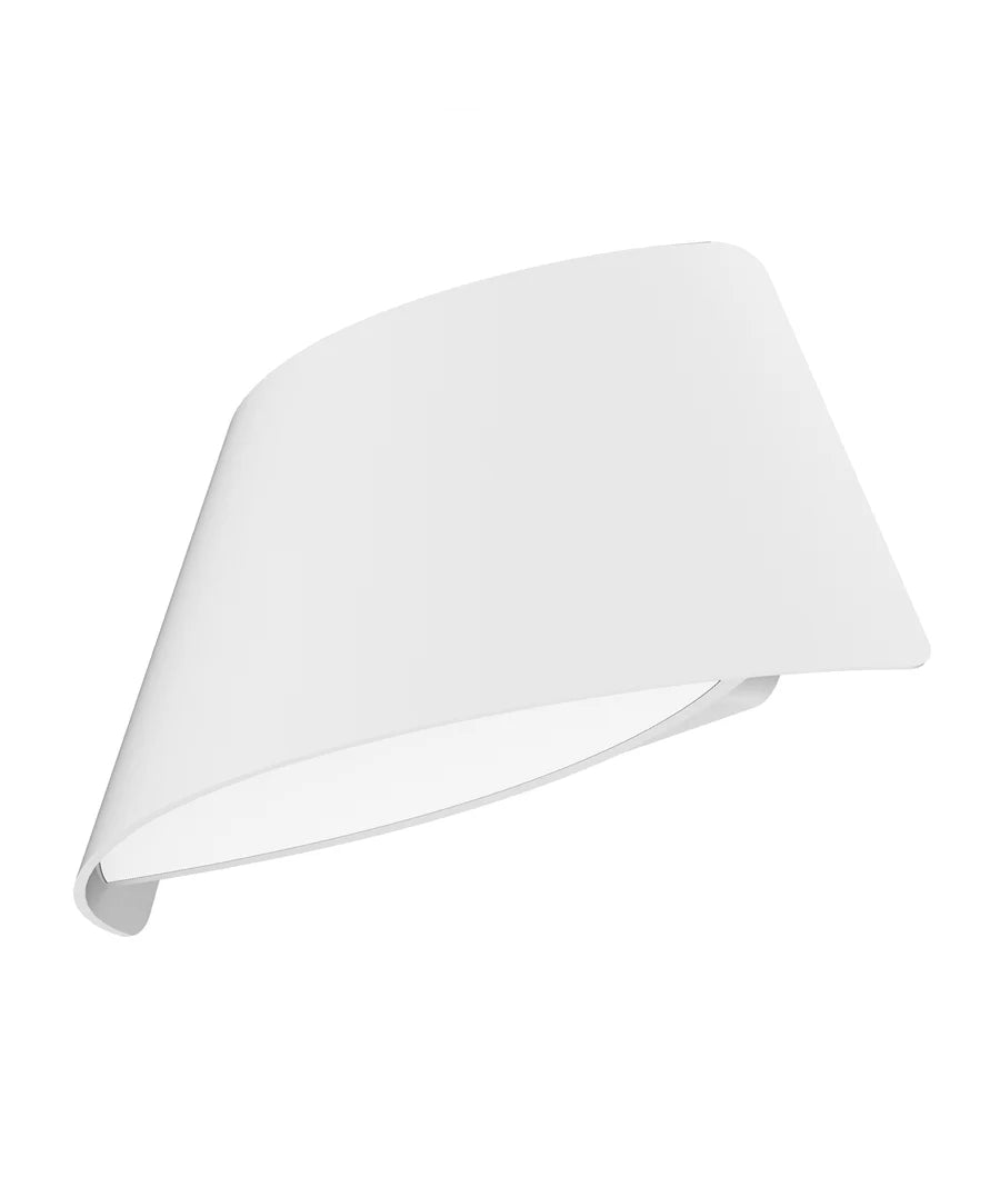 ATEN LED Exterior Surface Mounted Curved Up/Down Wall Lights IP65