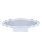 ATHENS City Series LED Interior Matte White Oval 1 Way Wall Light