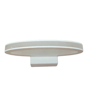 ATHENS City Series LED Interior Matte White Oval 1 Way Wall Light