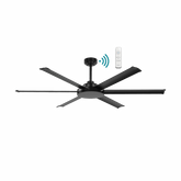 Albatross II DC 1650mm 6 Aluminium Blade Set Only Matt Black