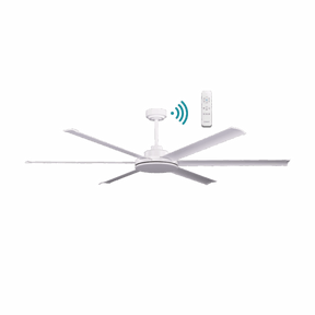 Albatross II DC WIFI & Remote Control Ceiling Fan Motor Only Matt White