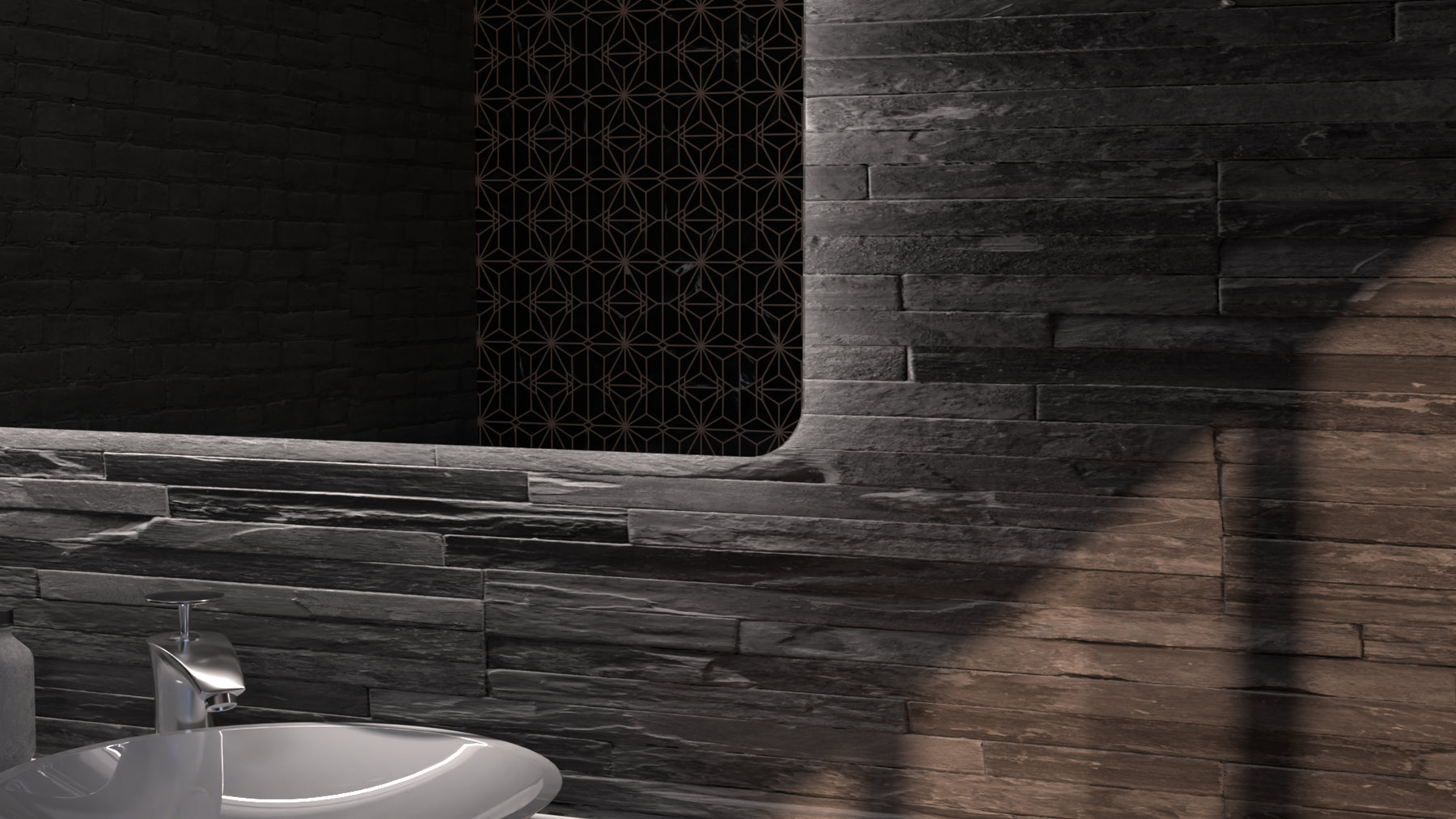 ASTA S Backlit LED Frameless Bathroom Mirror