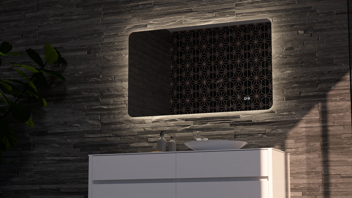 ASTA S Backlit LED Frameless Bathroom Mirror