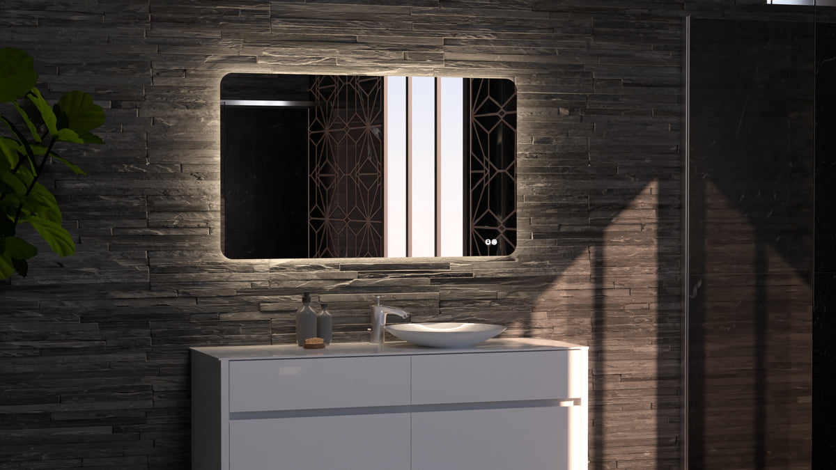 ASTA S Backlit LED Frameless Bathroom Mirror