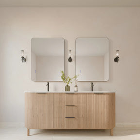 Framed ASTA S Backlit LED Bathroom Mirror