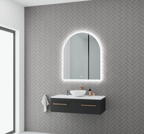AURA S Arch LED Backlit Bathroom Mirror