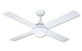 Azure 26 Timber White 122cm (48”) with 2xE27 Light