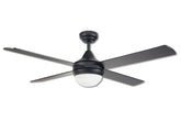 Azure AC 132cm (52") Black Timber 2 x E27  Light Ceiling Fan