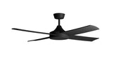 Breeze Silent AC 48" Black All ABS (Optional Light Kit)