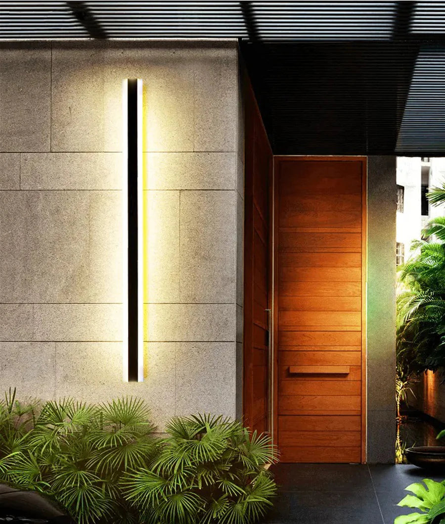 BANDA LED Tri-CCT Rectangular with Frosted Diffuser Wall Lights IP65