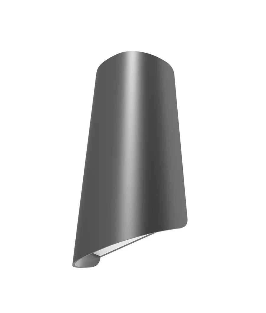 BESTRI LED Tri-CCT Exterior Surface Mounted Cone Up/Down Wall Light IP65