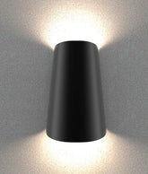BESTRI LED Tri-CCT Exterior Surface Mounted Cone Up/Down Wall Light IP65