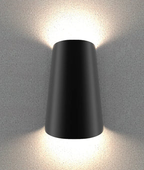 BESTRI LED Tri-CCT Exterior Surface Mounted Cone Up/Down Wall Light IP65