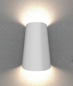 BESTRI LED Tri-CCT Exterior Surface Mounted Cone Up/Down Wall Light IP65