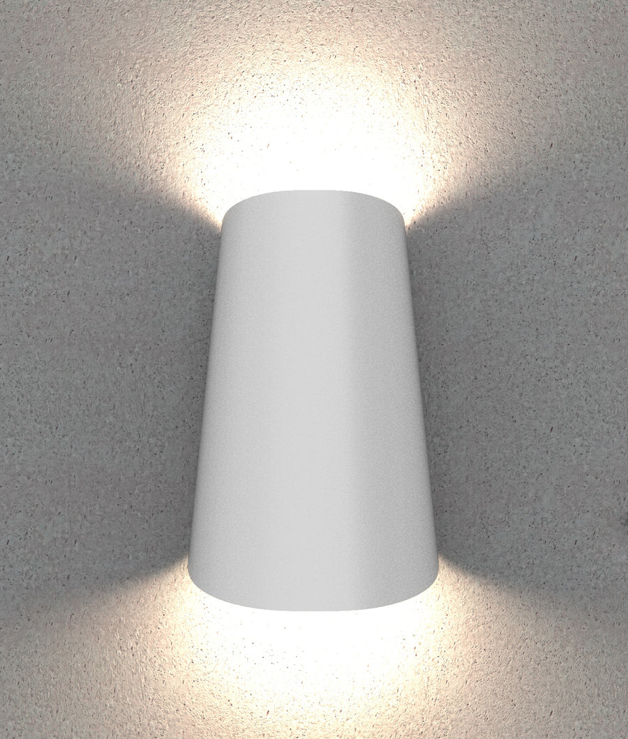 BESTRI LED Tri-CCT Exterior Surface Mounted Cone Up/Down Wall Light IP65