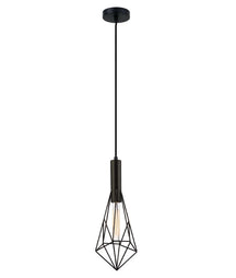 BLACKBAND & WHITEBAND Small Diamond Shape Bird Cage Pendant Lights