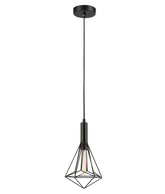 BLACKBAND & WHITEBAND: Diamond Shape Bird Cage Pendant Lights