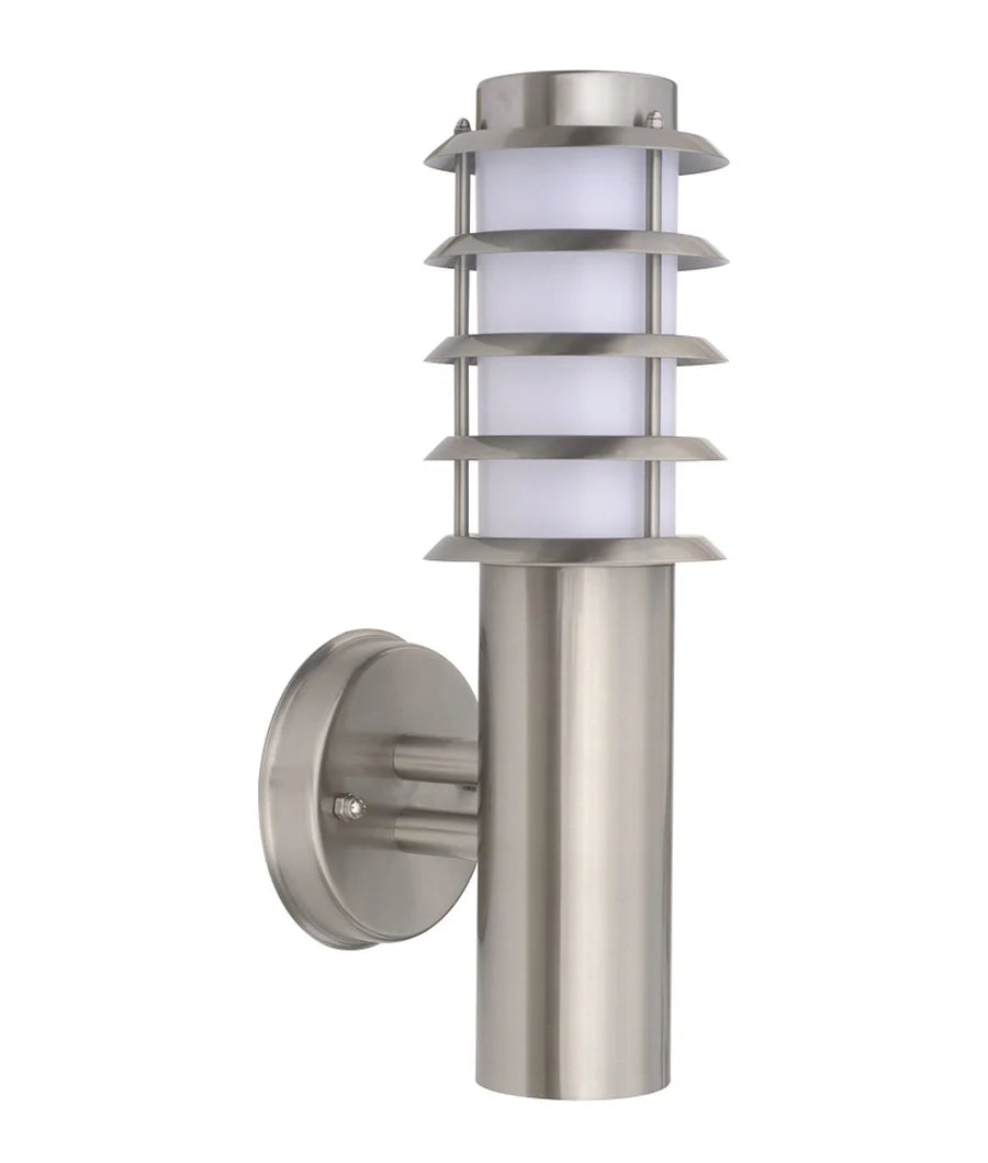 BORDA Exterior E27 Surface Mounted Louvred Wall Light IP44