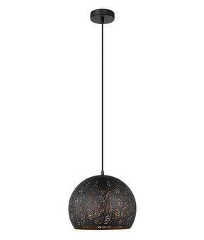 BOTANICA: Bohemian Embossed Dome Shape Pendant Lights