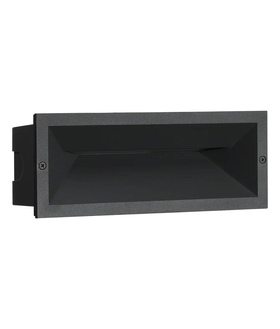 BRICKTRI LED Tri-CCT Exterior Recessed Rectangular Wall / Brick Lights IP65