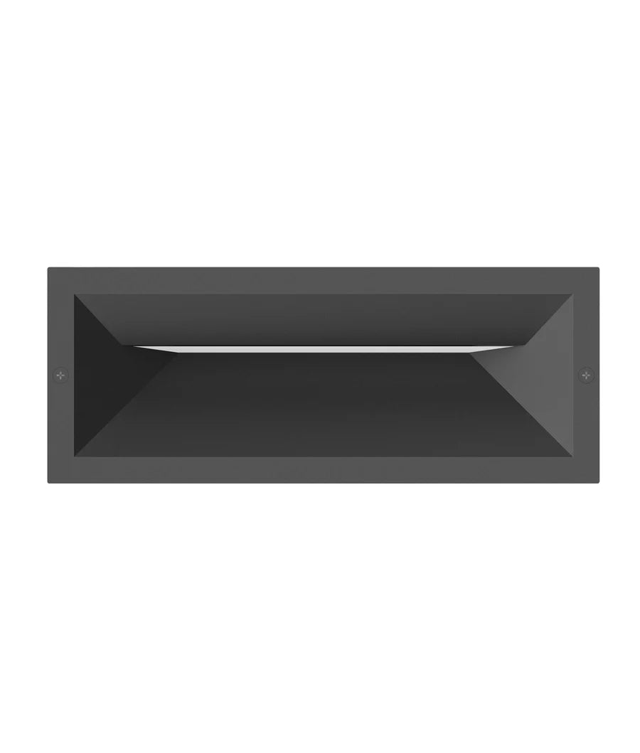 BRICKTRI LED Tri-CCT Exterior Recessed Rectangular Wall / Brick Lights IP65
