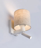 BRIGHTON City Series E27 Interior Wall Lamp With Adjustable LED Reading Lights