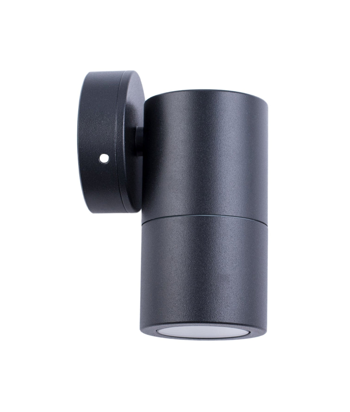 Single Fixed Down Black GU10