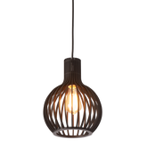 Boaz S B 1 Light Small 23cm E27 Pendant Black
