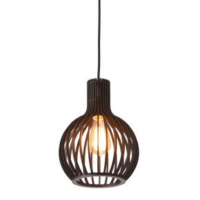 Boaz S B 1 Light Small 23cm E27 Pendant Black