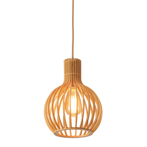Boaz S N 1 Light Small 23cm E27 Pendant Natural