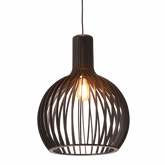 Boaz L B 1 Light Large 45cm E27 Pendant Black