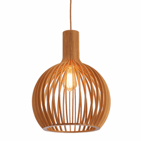 Boaz L N 1 Light Large 45cm E27 Pendant Natural