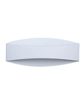 CANNES City Series LED Interior Matte White Curved Up/Down Wall Light