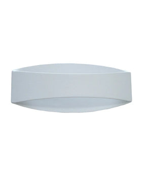 CANNES City Series LED Interior Matte White Curved Up/Down Wall Light
