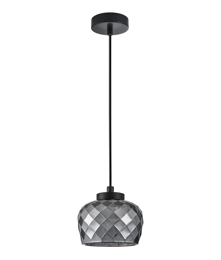 CARAMELLE: Interior LED Tri-CCT Glass with Segments Ellipse Pendant Lights