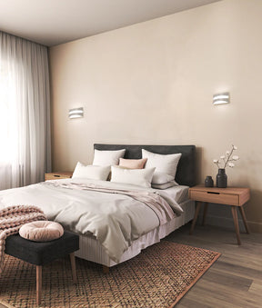 CARDIFF City Series LED Tri-CCT Interior Rectangular Up/Down Dimmable Wall Light