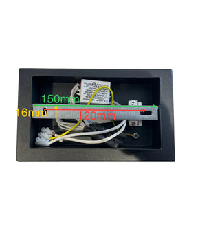 CARDIFF City Series LED Tri-CCT Interior Rectangular Up/Down Dimmable Wall Light
