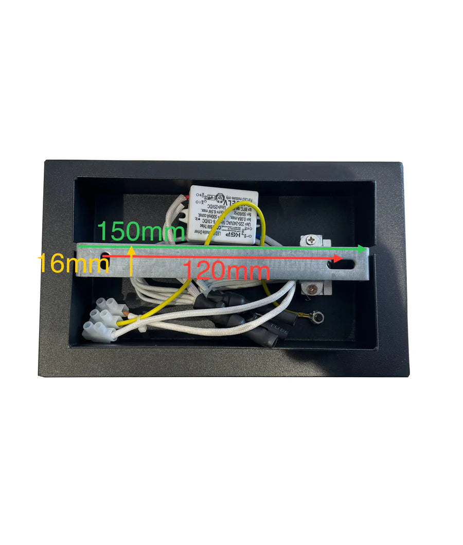 CARDIFF City Series LED Tri-CCT Interior Rectangular Up/Down Dimmable Wall Light