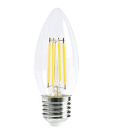 4W LED DIMM filament 4W candle ES 6000K