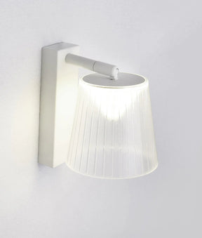 CHESTER City Series LED Wall White 1 Switch Clear PS Shade Wall Lights