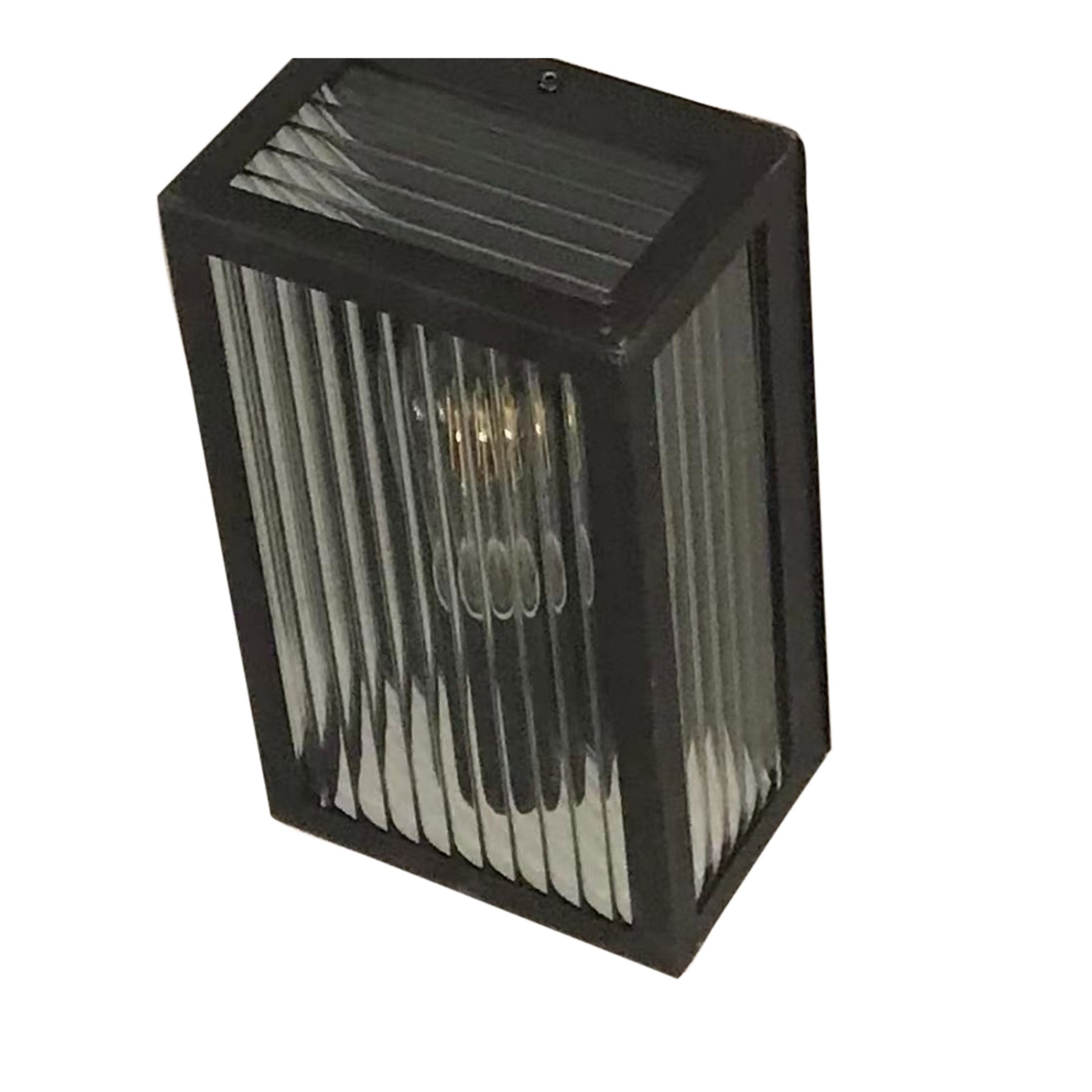 CHICAGO OUTDOOR WALL LIGHT BLACK