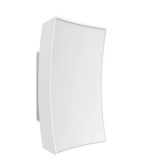 CRISTAL LED Tri-CCT Exterior Curved Square Wall Lights IP65