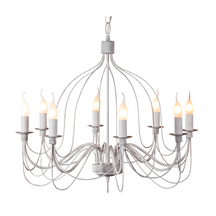 Candice P8 BLK 8 Light E14 Pendant